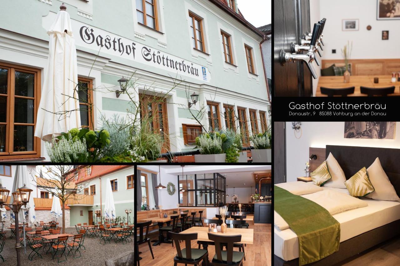 Gasthaus Stoettnerbraeu Vohburg an der Donau ภายนอก รูปภาพ